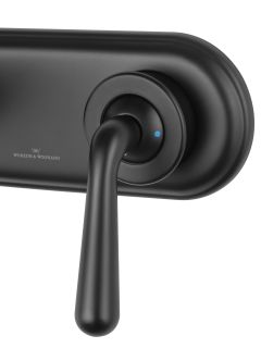 Встраиваемый смеситель для раковины Wonzon & Woghand Steam WW-88869008-MB чёрный матовый